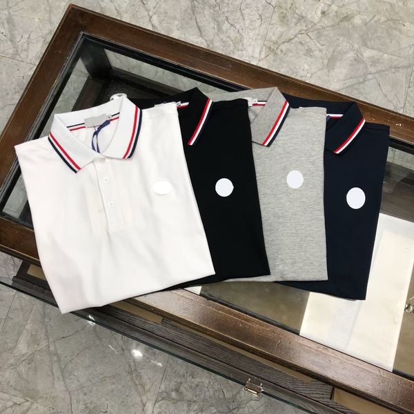 mens polo t shirt designer shirt summer luxury polos fashion t-shirts breathable short-sleeved lapel casual top, White;black
mens polo t shirt designer shirt summer luxury polos fashion t-shirts breathable short-sleeved lapel casual top, White;black