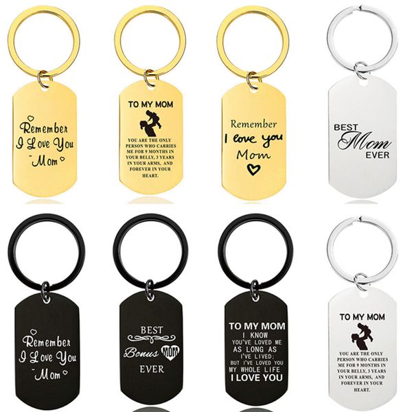 stainless steel to my mom letters designer keychains silver black gold keychain key chain car keyring bag charm accessories jewelry family m
stainless steel to my mom letters designer keychains silver black gold keychain key chain car keyring bag charm accessories jewelry family m