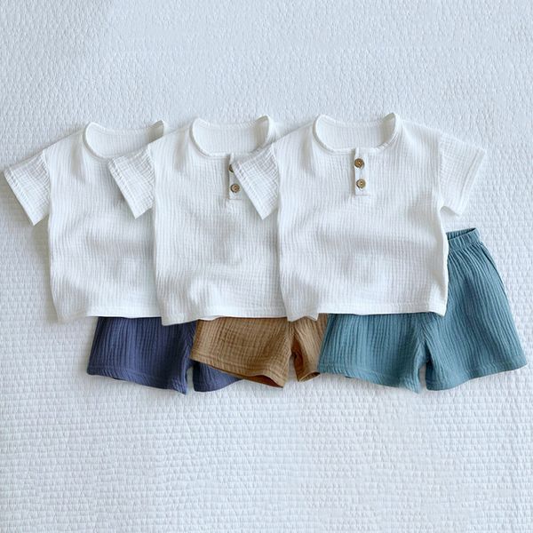 clothing sets baby boy clothing set short sleeve t-shirt shorts toddler kids clothes summer organic cotton children clothing for boy 230505, White
clothing sets baby boy clothing set short sleeve t-shirt shorts toddler kids clothes summer organic cotton children clothing for boy 230505, White
