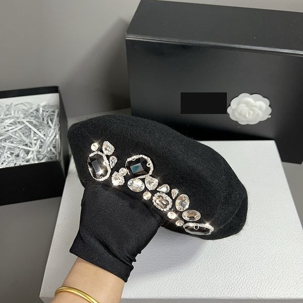 berets women winter soft wool with luxury decoration fashion keep warm hat for girls chapeau femme 230504, Blue;gray
berets women winter soft wool with luxury decoration fashion keep warm hat for girls chapeau femme 230504, Blue;gray