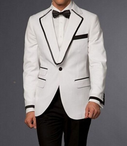 brand new white groom tuxedos notch lapel slim fit men wedding tuxedo fashion men jacket blazer men prom dinner/darty suit jacket pants tie, Black;gray
brand new white groom tuxedos notch lapel slim fit men wedding tuxedo fashion men jacket blazer men prom dinner/darty suit jacket pants tie, Black;gray