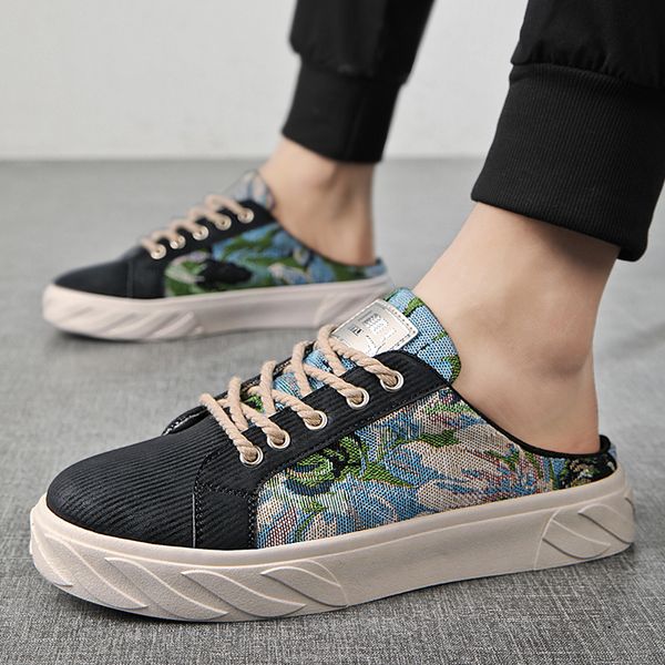 fashion casual walking shoes lightweight slippers summer breathable mesh shoes plus size men shoes new non-slip slippers, Black
fashion casual walking shoes lightweight slippers summer breathable mesh shoes plus size men shoes new non-slip slippers, Black