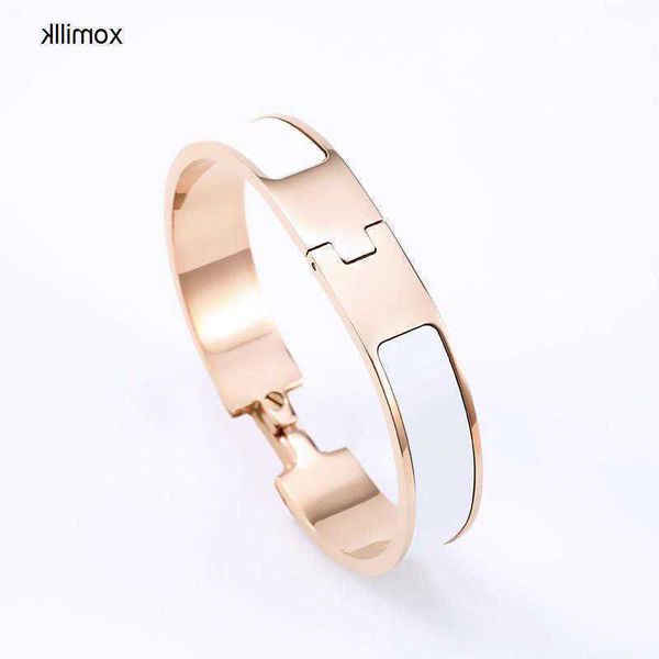 luxury designer h bracelet for women rose gold jewelry rainbow multi color initial bangle enamel charm fashion wedding party gifts lovers si, Black
luxury designer h bracelet for women rose gold jewelry rainbow multi color initial bangle enamel charm fashion wedding party gifts lovers si, Black