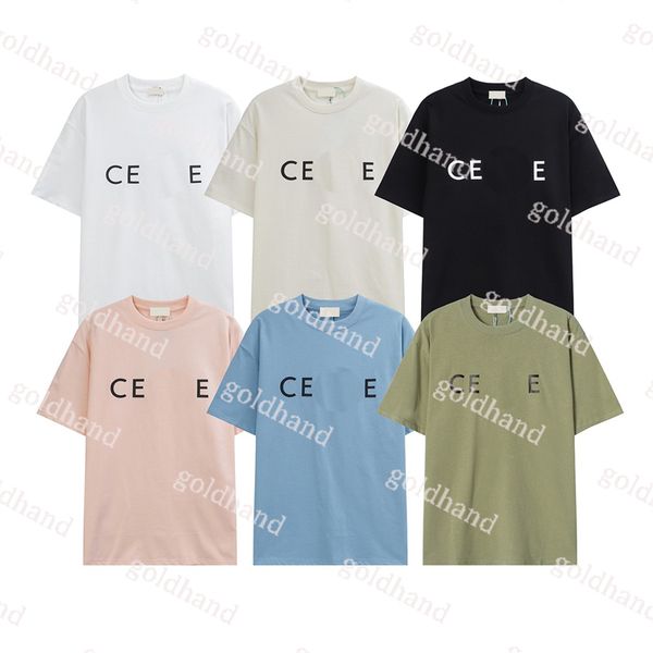 new mens tees deigner luxury brand tide letter printed t shirt summer casual women loose solid color breathable t shirt, Black;brown
new mens tees deigner luxury brand tide letter printed t shirt summer casual women loose solid color breathable t shirt, Black;brown