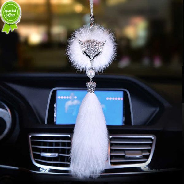 new luxury car fox head pendant car rearview mirror pendant protect safety car decoration bling car accessories for woman
new luxury car fox head pendant car rearview mirror pendant protect safety car decoration bling car accessories for woman