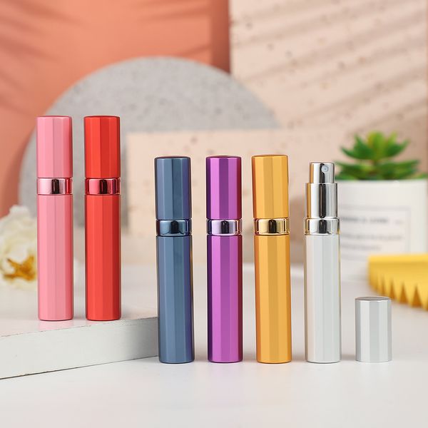 8ml mini portable aluminum refillable perfume bottle empty travelling spray atomizer bottles cosmetic container
8ml mini portable aluminum refillable perfume bottle empty travelling spray atomizer bottles cosmetic container