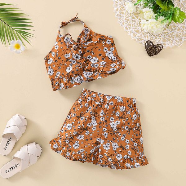 clothing sets focusnorm infant kids girls children clothes sets 2pcs flowers printed strap v neck bandage vest +shorts clothing 2-7y aa23050, White
clothing sets focusnorm infant kids girls children clothes sets 2pcs flowers printed strap v neck bandage vest +shorts clothing 2-7y aa23050, White