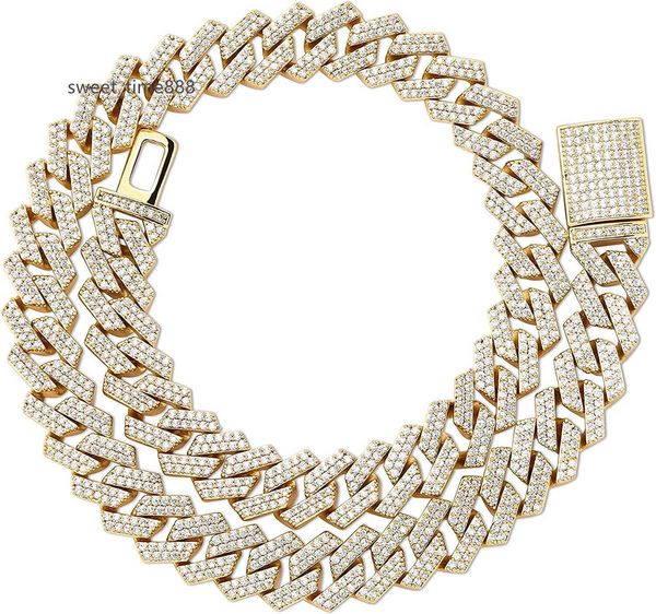 rillz cuban link chain for men 14mm 6 times 14k gold plated iced out lab diamond miami curb cadenas de oro para hombres choker for women wit, Golden;silver
rillz cuban link chain for men 14mm 6 times 14k gold plated iced out lab diamond miami curb cadenas de oro para hombres choker for women wit, Golden;silver