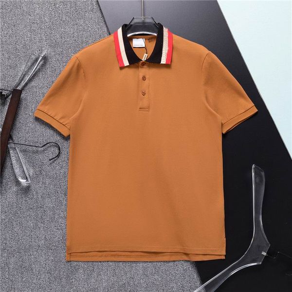 summer men's t-shirt fashion burbrerys designer polo shirt bur berrylapel short sleeve shirts business large for men vwcl, White;black
summer men's t-shirt fashion burbrerys designer polo shirt bur berrylapel short sleeve shirts business large for men vwcl, White;black