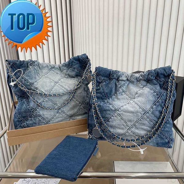 channel 22 denim grand shopping bag tote travel designer woman sling body most expensive handbag with silverss
channel 22 denim grand shopping bag tote travel designer woman sling body most expensive handbag with silverss