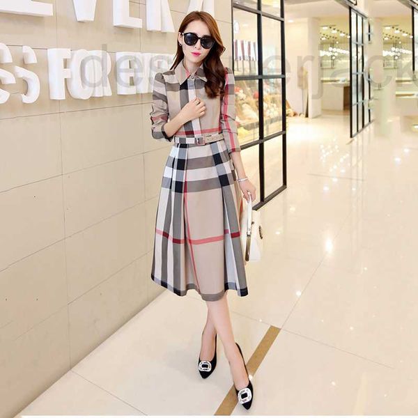 casual dresses designer spring autumn new women's plaid dress long-sleeved a-shaped long korean version of the slim ur3t, Black;gray
casual dresses designer spring autumn new women's plaid dress long-sleeved a-shaped long korean version of the slim ur3t, Black;gray