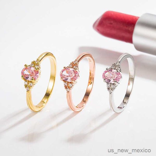 band rings trendy crystal engagement rings for women princess propose marriage pink oval cubic zirconia ring romantic bridal wedding, Silver
band rings trendy crystal engagement rings for women princess propose marriage pink oval cubic zirconia ring romantic bridal wedding, Silver