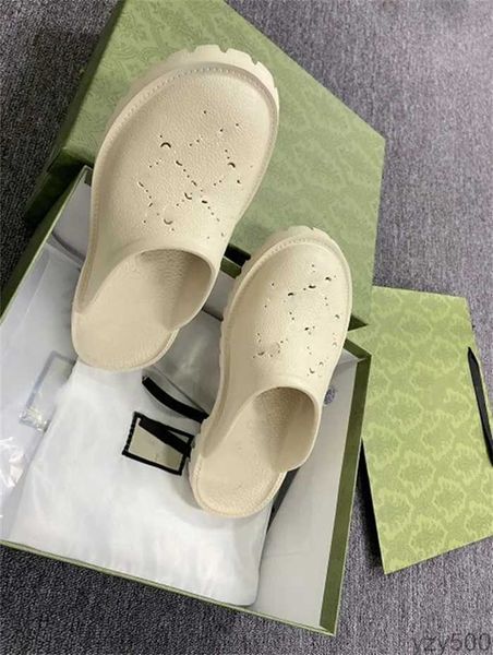 brand perforated slippers men women platform designer sandals wedge rubber cut-out slide transparent materials fashion beach flats shoes eur, Black
brand perforated slippers men women platform designer sandals wedge rubber cut-out slide transparent materials fashion beach flats shoes eur, Black