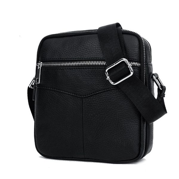 evening bags bullcaptain fashion genuine leather shoulder bag men causal crossbody bags small brand double zipper male messenger bags 230504
evening bags bullcaptain fashion genuine leather shoulder bag men causal crossbody bags small brand double zipper male messenger bags 230504
