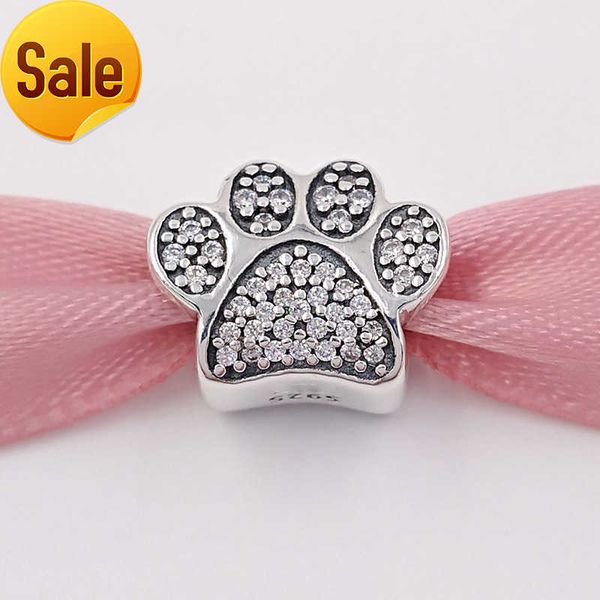abdy jewel authentic 925 sterling silver beads paw charm fits european pandora style jewelry bracelets necklace 791714cz animal cat crystal, Black
abdy jewel authentic 925 sterling silver beads paw charm fits european pandora style jewelry bracelets necklace 791714cz animal cat crystal, Black