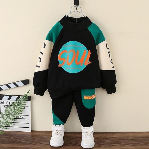 clothing sets boys' clothes fleece sweater set autumn and winter new fashion children's warm clothing 2-8 years old kids clothes b, White
clothing sets boys' clothes fleece sweater set autumn and winter new fashion children's warm clothing 2-8 years old kids clothes b, White