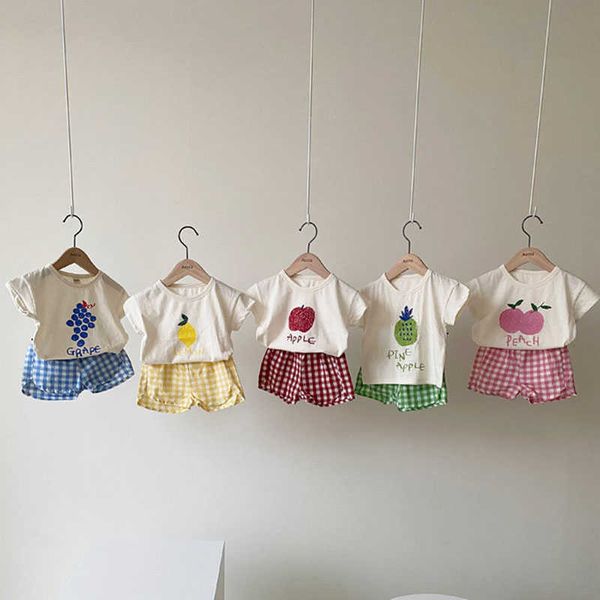 clothing sets baby boy girl children's suit summer children kids boys girls fruits t-shirt + shorts 2 suit kids baby boy girl sets clot, White
clothing sets baby boy girl children's suit summer children kids boys girls fruits t-shirt + shorts 2 suit kids baby boy girl sets clot, White