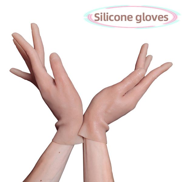 costume accessories short silicone gloves cosplay high simulation gloves skin color to cover scars for crossdresser drag, Silver
costume accessories short silicone gloves cosplay high simulation gloves skin color to cover scars for crossdresser drag, Silver