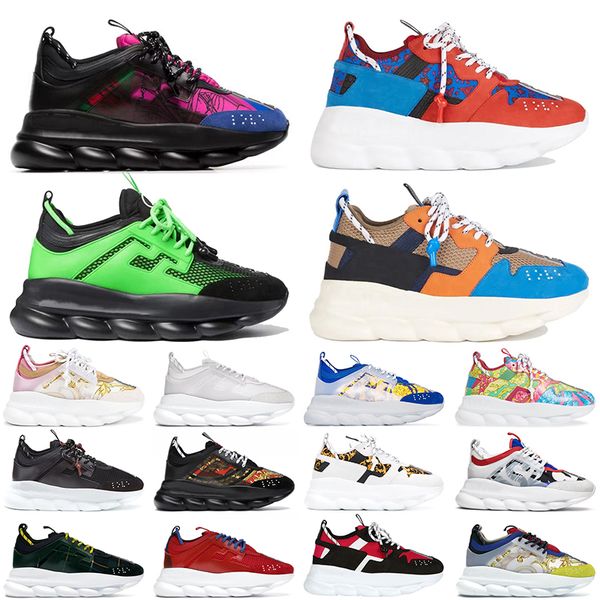 2023 italy chian reaction shoes sneakers designer casual shoe triple black white multi-color suede fashion luxury mens womens barocco design, White;red
2023 italy chian reaction shoes sneakers designer casual shoe triple black white multi-color suede fashion luxury mens womens barocco design, White;red