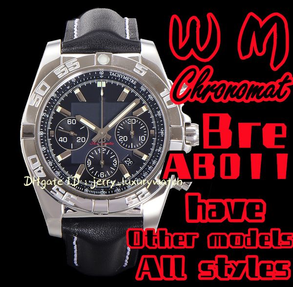 wm bre chronomat ab011 luxury men's watch chronograph 44mm with asia 7750 self-winding mechanical movement diameter 300 meters waterpro, Slivery;brown
wm bre chronomat ab011 luxury men's watch chronograph 44mm with asia 7750 self-winding mechanical movement diameter 300 meters waterpro, Slivery;brown