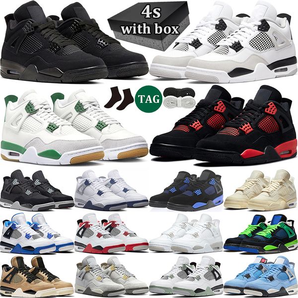 4s basketball shoes with box for men women pine green military black canvas soft pink university blue red thunder sail infrared white oreo p
4s basketball shoes with box for men women pine green military black canvas soft pink university blue red thunder sail infrared white oreo p