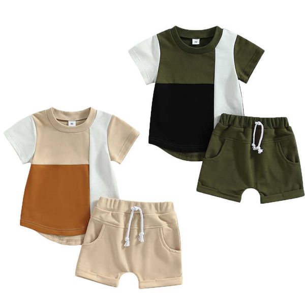 clothing sets focusnorm 0-3y toddler baby boys summer clothes sets color patchwork short sleeve pocket t shirts+drstring shorts aa230504, White
clothing sets focusnorm 0-3y toddler baby boys summer clothes sets color patchwork short sleeve pocket t shirts+drstring shorts aa230504, White