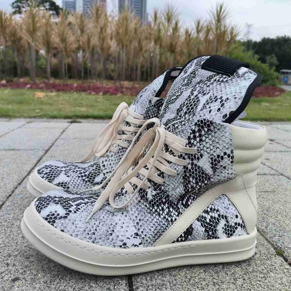 rick 2023 new ro shoes high shoes men's genuine leather european and american fashion shoes inverted triangle men's and women', Black
rick 2023 new ro shoes high shoes men's genuine leather european and american fashion shoes inverted triangle men's and women', Black