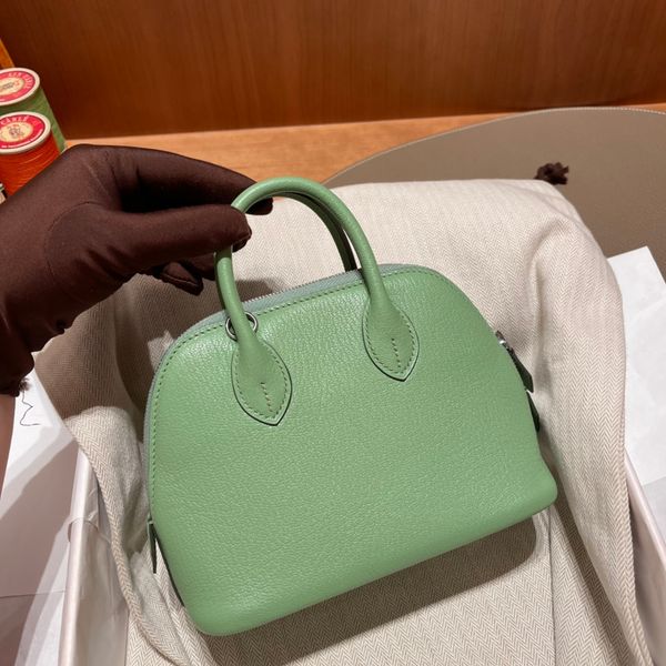 semi-handmade classic bowling bag designer shell bag luxury handbag fashion women's bag senior imported cowhide beeswax thread hand-sti
semi-handmade classic bowling bag designer shell bag luxury handbag fashion women's bag senior imported cowhide beeswax thread hand-sti