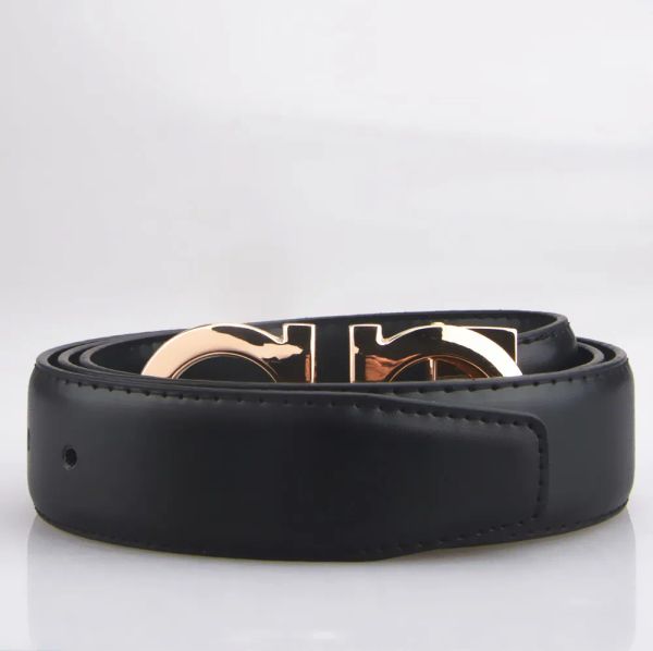 New Arrival: Genuine Leather Belts for Men, Designer Smooth Belt with Big Buckle luxury belts designer for men big buckle male chastity top fashion men's wholesale