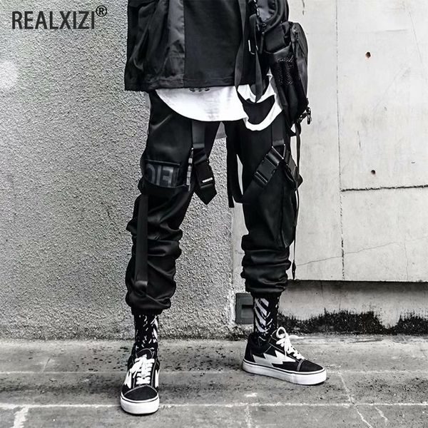 mens pants cargo hip hop streetwear joggers trousers hit color pocket sweatpants summer harajuku casual ribbons techwear 230504, Black
mens pants cargo hip hop streetwear joggers trousers hit color pocket sweatpants summer harajuku casual ribbons techwear 230504, Black