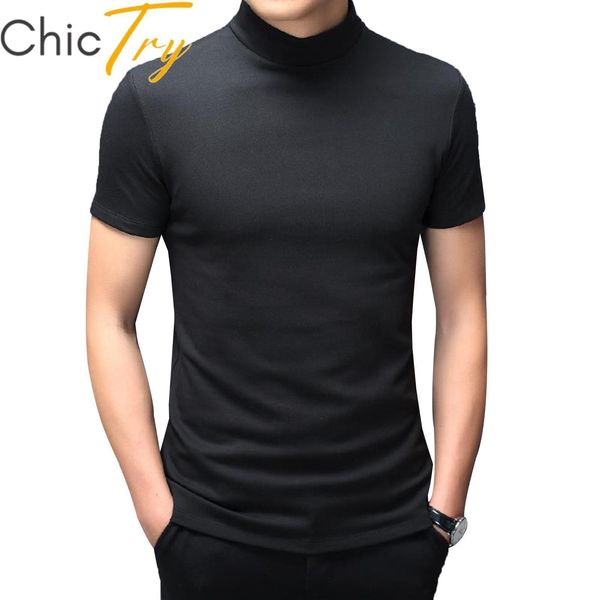 men's t-shirts mens fashion mock neck t-shirt casual short sleeve solid color slim fit undershirt leisure club party sports t-shirt 23, White;black
men's t-shirts mens fashion mock neck t-shirt casual short sleeve solid color slim fit undershirt leisure club party sports t-shirt 23, White;black