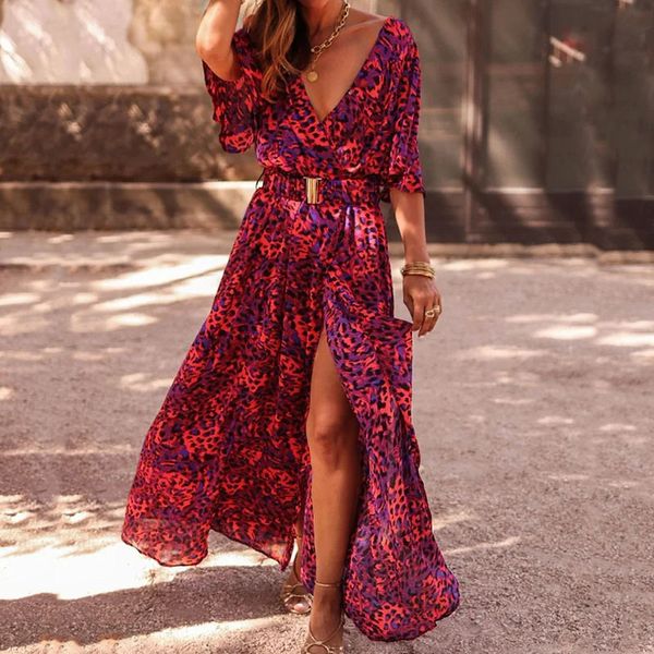casual dresses women spring holiday beach long dresses elegant deep v neck half sleeve dress fashion casual pattern print belt slit party dr, Black;gray
casual dresses women spring holiday beach long dresses elegant deep v neck half sleeve dress fashion casual pattern print belt slit party dr, Black;gray