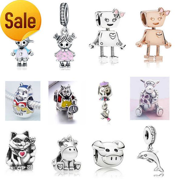 fits pandora sterling silver bracelet boy girl bella robot teapot mouse bear beads charms for european snake charm chain fashion diy jewelry, Black
fits pandora sterling silver bracelet boy girl bella robot teapot mouse bear beads charms for european snake charm chain fashion diy jewelry, Black
