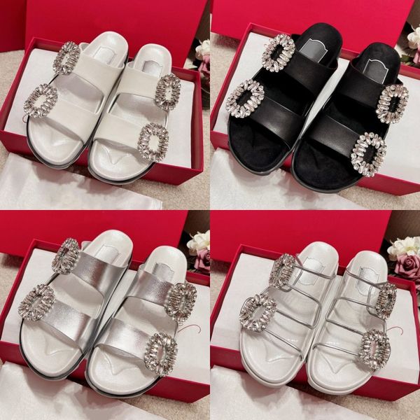 high-end women's slippers luxury designer sandals diamond platform shoes new fashion silk beach shoes outdoor classic casual shoes summ, Black
high-end women's slippers luxury designer sandals diamond platform shoes new fashion silk beach shoes outdoor classic casual shoes summ, Black