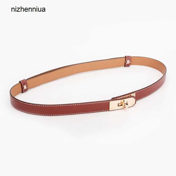 hermm luxury belt new belt women s waist closure lock buckle simple layer cowhide with large dress decoration solid color single loop, Silver
hermm luxury belt new belt women s waist closure lock buckle simple layer cowhide with large dress decoration solid color single loop, Silver