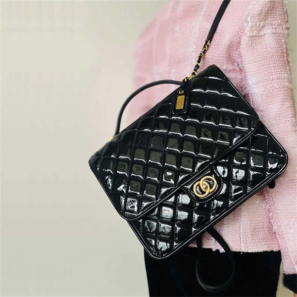 70% off purses premium genuine schoolbag new high capacity lacquer leather commuter backpack chain handbag
70% off purses premium genuine schoolbag new high capacity lacquer leather commuter backpack chain handbag