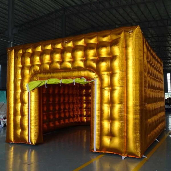 5x5x4m customize gold/sliver inflatable cube tent with factory price gaint blow up air marquee for wedding party events camping outdoor deco
5x5x4m customize gold/sliver inflatable cube tent with factory price gaint blow up air marquee for wedding party events camping outdoor deco