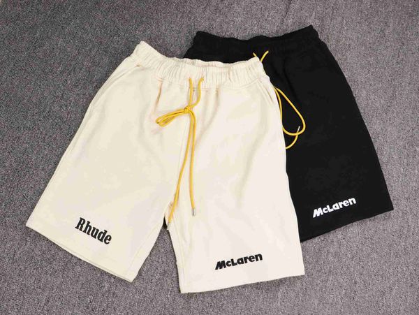 men's shorts rhude casual embroidery shorts men women casual fashion drawstring shorts with tags cotton breeches, White;black
men's shorts rhude casual embroidery shorts men women casual fashion drawstring shorts with tags cotton breeches, White;black
