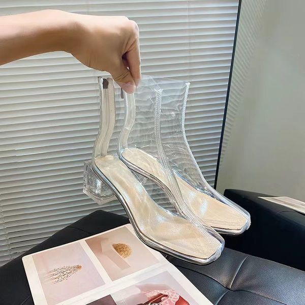 rain boots pvc women's shoes transparent high heels girls fashion nightclub shoe's waterproof ss 230504, Black;red
rain boots pvc women's shoes transparent high heels girls fashion nightclub shoe's waterproof ss 230504, Black;red