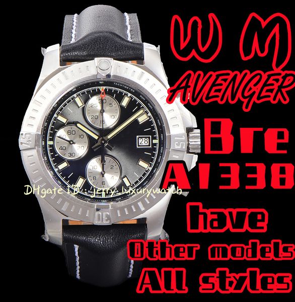 wm a1338 avenger luxury men's watch chronograph with asia 7750 self-winding mechanical movement 43mm diameter 300 meters waterproof.thr, Slivery;brown
wm a1338 avenger luxury men's watch chronograph with asia 7750 self-winding mechanical movement 43mm diameter 300 meters waterproof.thr, Slivery;brown