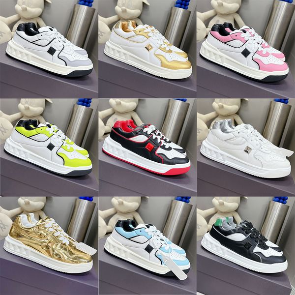 luxury designer real women casual shoes fashion genuine leather trainers sneakers rivet flat platform couple flats designer shoes spring lac, Black
luxury designer real women casual shoes fashion genuine leather trainers sneakers rivet flat platform couple flats designer shoes spring lac, Black