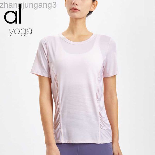 desginer alo yoga t shirt al spring and summer sports short-sleeved women's loose running quick-drying breathable t-shirt fitness blous, White
desginer alo yoga t shirt al spring and summer sports short-sleeved women's loose running quick-drying breathable t-shirt fitness blous, White