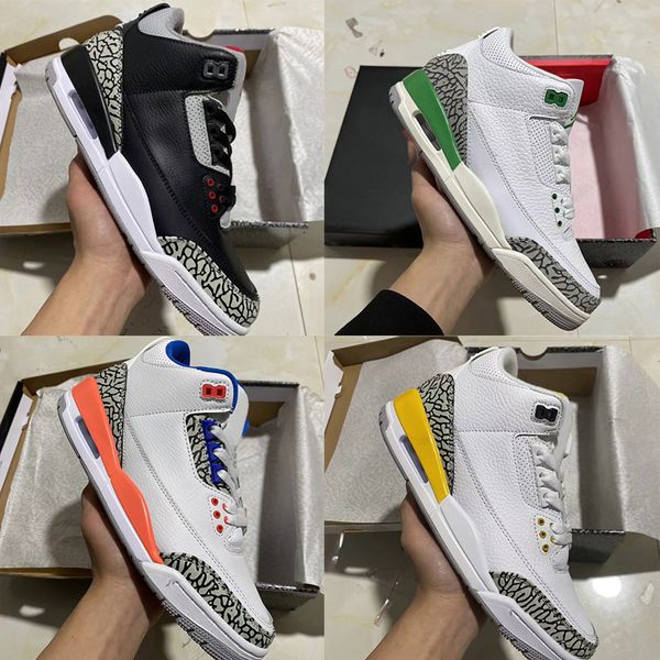 jumpman 3s basketball shoes 3 mens trainers outdoor sports sneakers fire red pine green racer blue cool grey unc court purple laser orange c
jumpman 3s basketball shoes 3 mens trainers outdoor sports sneakers fire red pine green racer blue cool grey unc court purple laser orange c