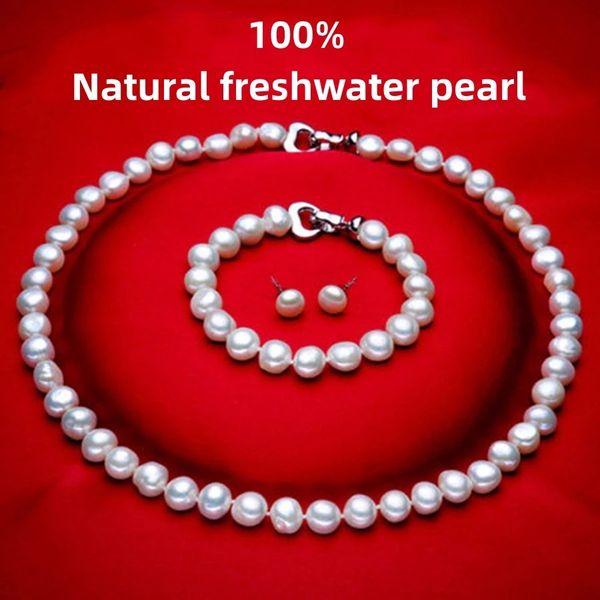 wedding jewelry sets nymph pearl necklace jewelry set baroque natural freshwater pearl necklace bracelet earring for women fine wedding gift, Slivery;golden
wedding jewelry sets nymph pearl necklace jewelry set baroque natural freshwater pearl necklace bracelet earring for women fine wedding gift, Slivery;golden