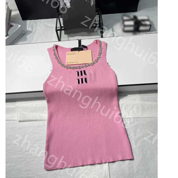 23ss womens tanks camis vest womens designer clothing tank heavy industrial rhinestone knitted vest womens clothes a1, White
23ss womens tanks camis vest womens designer clothing tank heavy industrial rhinestone knitted vest womens clothes a1, White