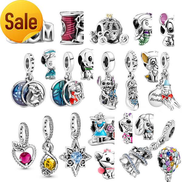 new fashion classic silver beads for pandora bracelet womens diy making princess animal charms pendants luxury designer jewelry, Black
new fashion classic silver beads for pandora bracelet womens diy making princess animal charms pendants luxury designer jewelry, Black