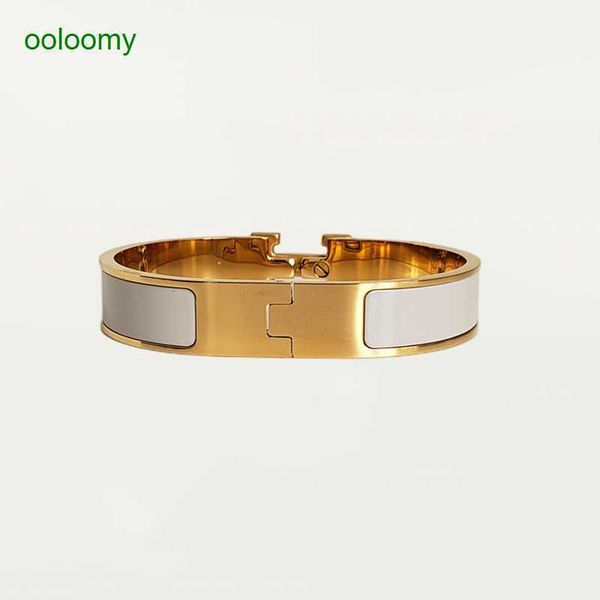 bangle classic h bracelet designer bangle luxury brand enamel bracelet 18k gold for men women birthday mother' day jewelry holiday gift, Black
bangle classic h bracelet designer bangle luxury brand enamel bracelet 18k gold for men women birthday mother' day jewelry holiday gift, Black