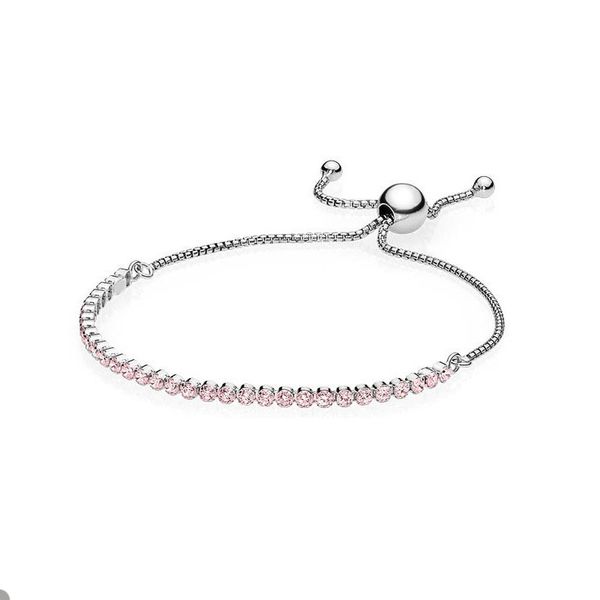 pink crystal diamond slider tennis bracelet for pandora 925 sterling silver wedding party luxury bracelets for women hand chain bracelet wit, Golden;silver
pink crystal diamond slider tennis bracelet for pandora 925 sterling silver wedding party luxury bracelets for women hand chain bracelet wit, Golden;silver