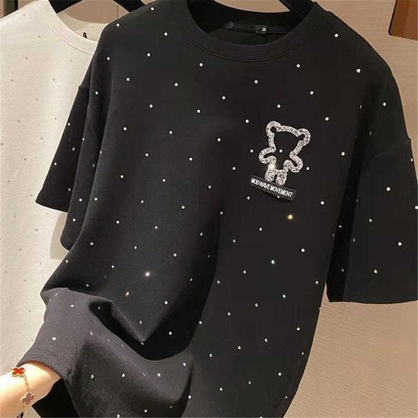 women's t-shirt cotton anime bear tshirt girl japan ins teens summer cute tees fashion harajuku oversize punk t shirt female j230504, White
women's t-shirt cotton anime bear tshirt girl japan ins teens summer cute tees fashion harajuku oversize punk t shirt female j230504, White