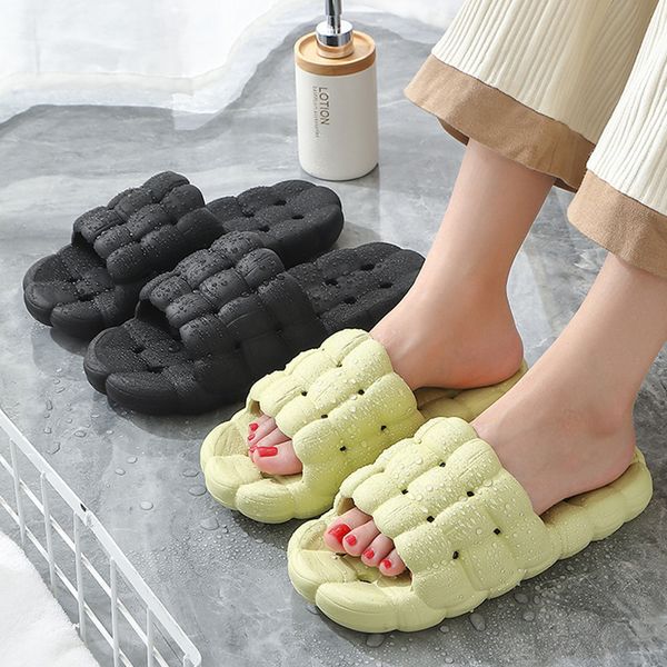 slippers massage hollow out water leakage and quick drying women's slippers thick sole soft non-slip sandals bathroom men slippers 2305, Black
slippers massage hollow out water leakage and quick drying women's slippers thick sole soft non-slip sandals bathroom men slippers 2305, Black